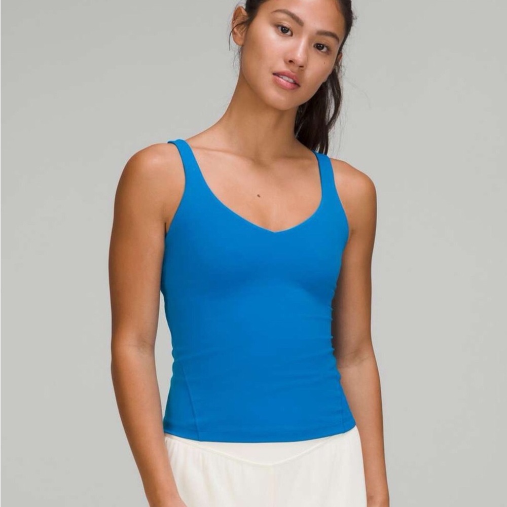 🌼Lululemon Waist Length Align Top Poolside Blue 8